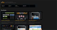 Desktop Screenshot of portfolio.cpiv.net